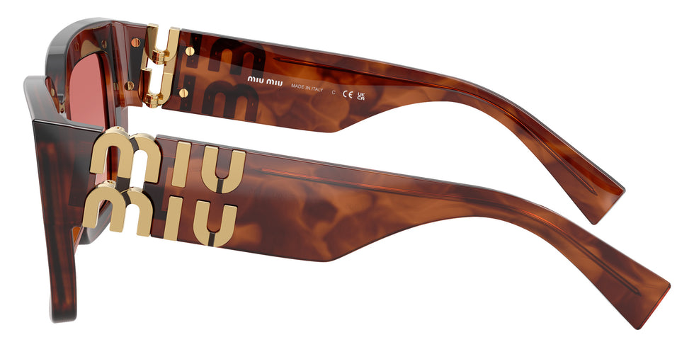 Miu Miu® MU B05S Sunglasses MU B05S 26E50U 51 - Striped Tobacco