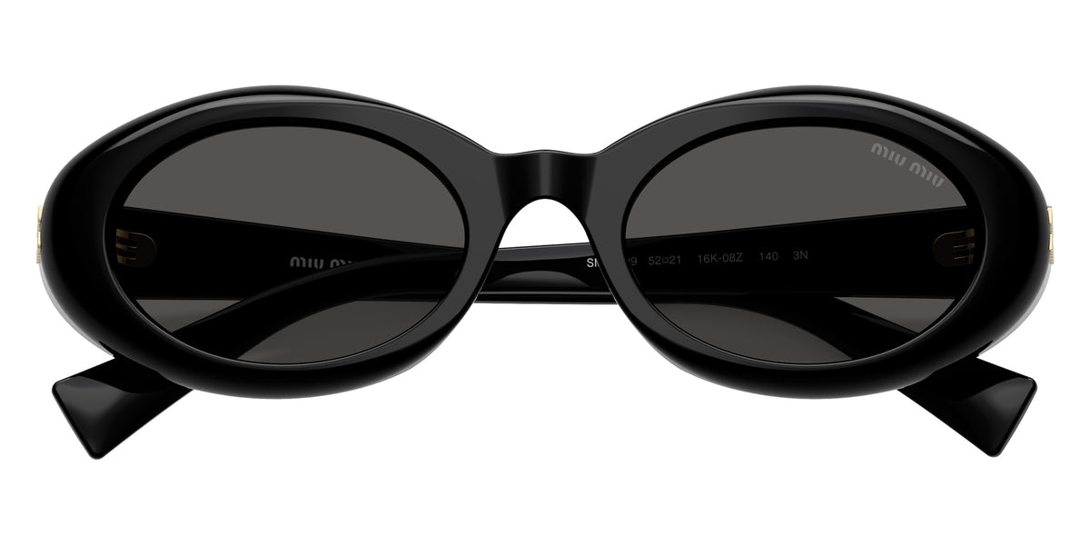 Miu Miu® MU B09S Sunglasses MU B09S 16K08Z 52 - Black