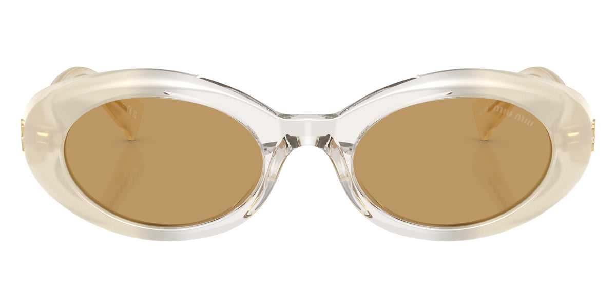 Miu Miu® MU B09S Sunglasses MU B09S 21R10Y 52 - Opal Milk