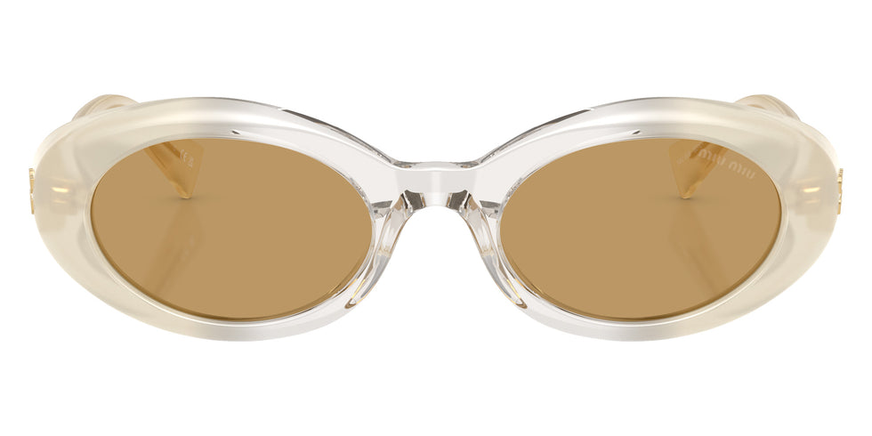 Miu Miu® MU B09S Sunglasses MU B09S 21R10Y 52 - Opal Milk