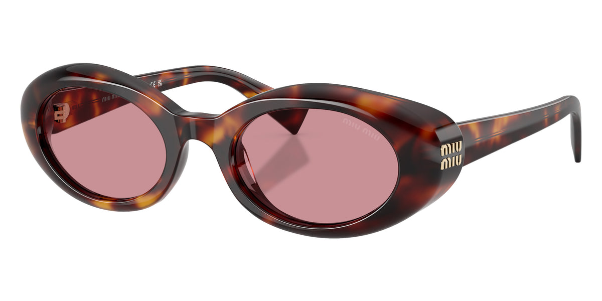 Miu Miu® MU B09S Sunglasses MU B09S 27L50Y 52 - Havana