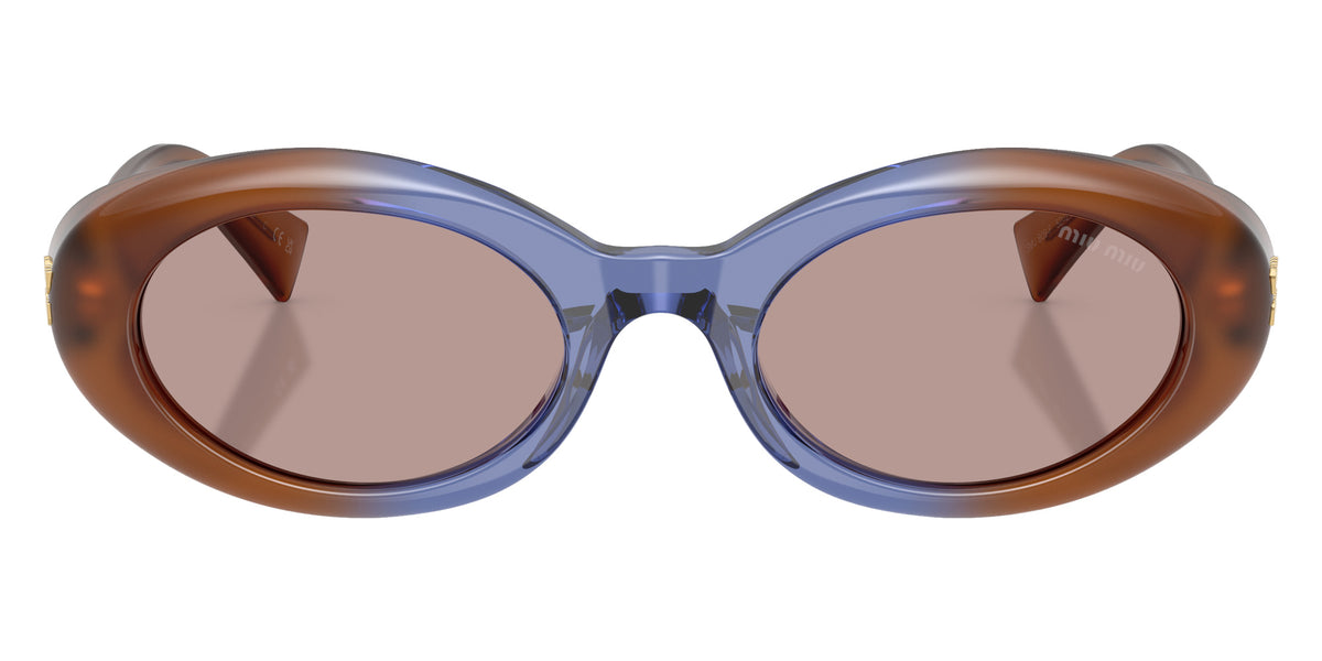 Miu Miu® MU B09SF Sunglasses MU B09SF 22R20I 52 - Opal Brown