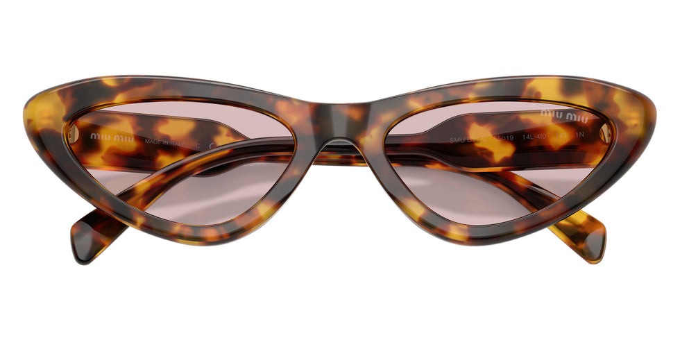 Miu Miu® MU B11SU Sunglasses MU B11SU 14L4I0 55 - Honey Havana