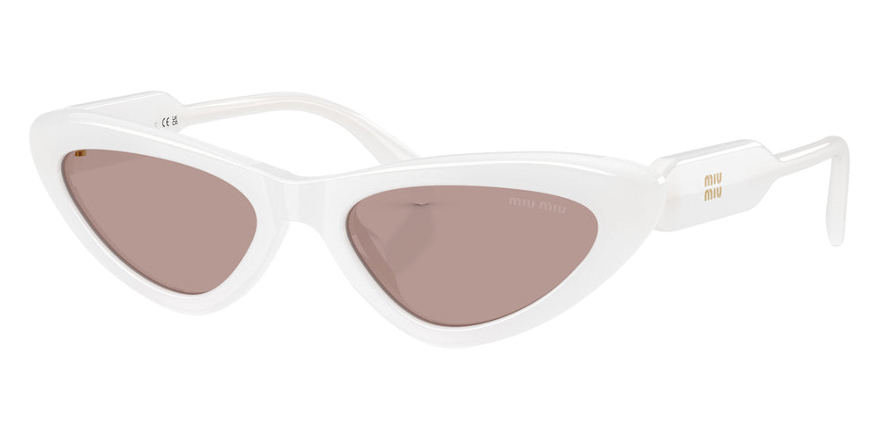 Miu Miu® MU B11SU Sunglasses MU B11SU 20M20I 55 - Opal White