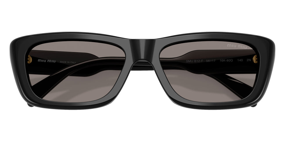 Miu Miu® MU B12SF Sunglasses MU B12SF 16K80Q 56 - Black