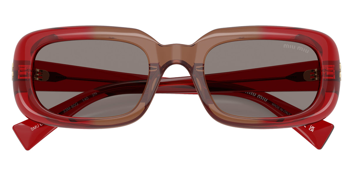 Miu Miu® MU B13S Sunglasses MU B13S 23M80Q 52 - Bordeaux