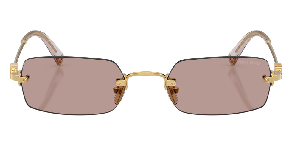 Miu Miu® MU B50S Sunglasses MU B50S 5AK20I 52 - Gold