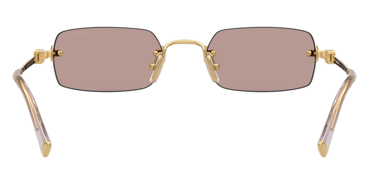 Miu Miu® MU B50S Sunglasses MU B50S 5AK20I 52 - Gold