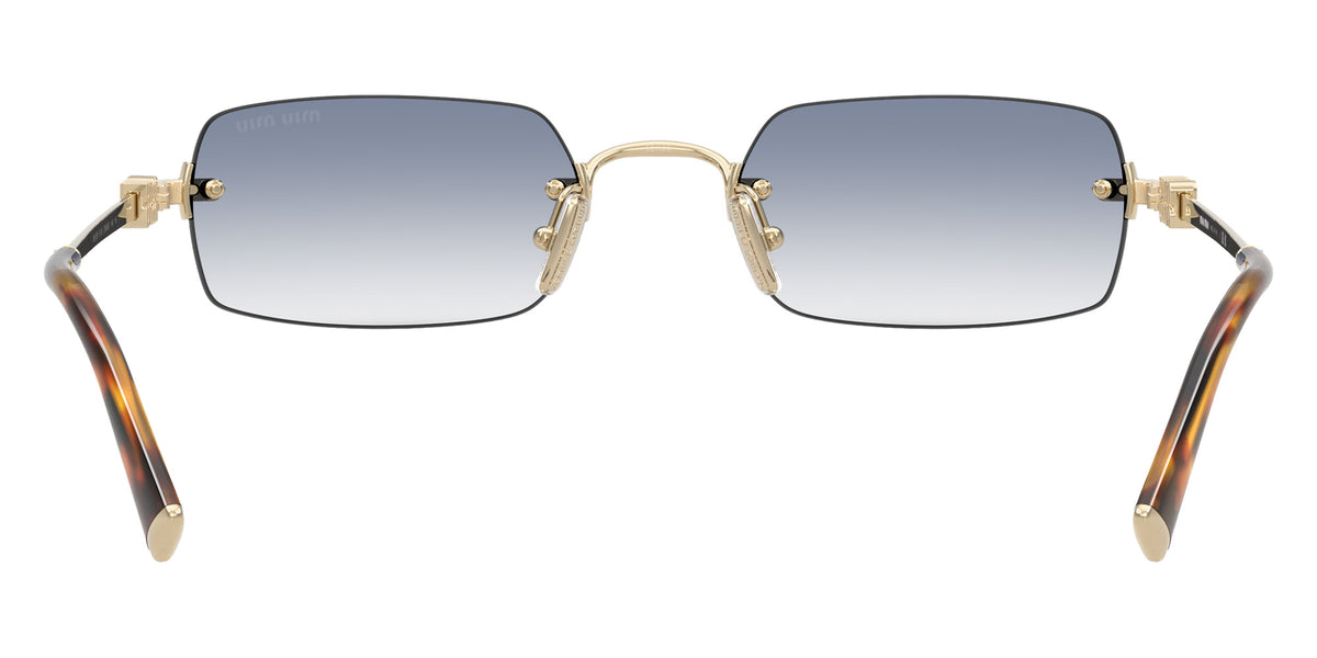 Miu Miu® MU B50S Sunglasses MU B50S ZVN80O 52 - Pale Gold