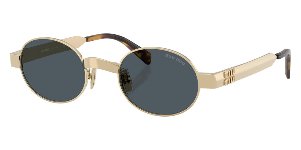 Miu Miu® MU B51S Sunglasses MU B51S ZVN70B 47 - Pale Gold