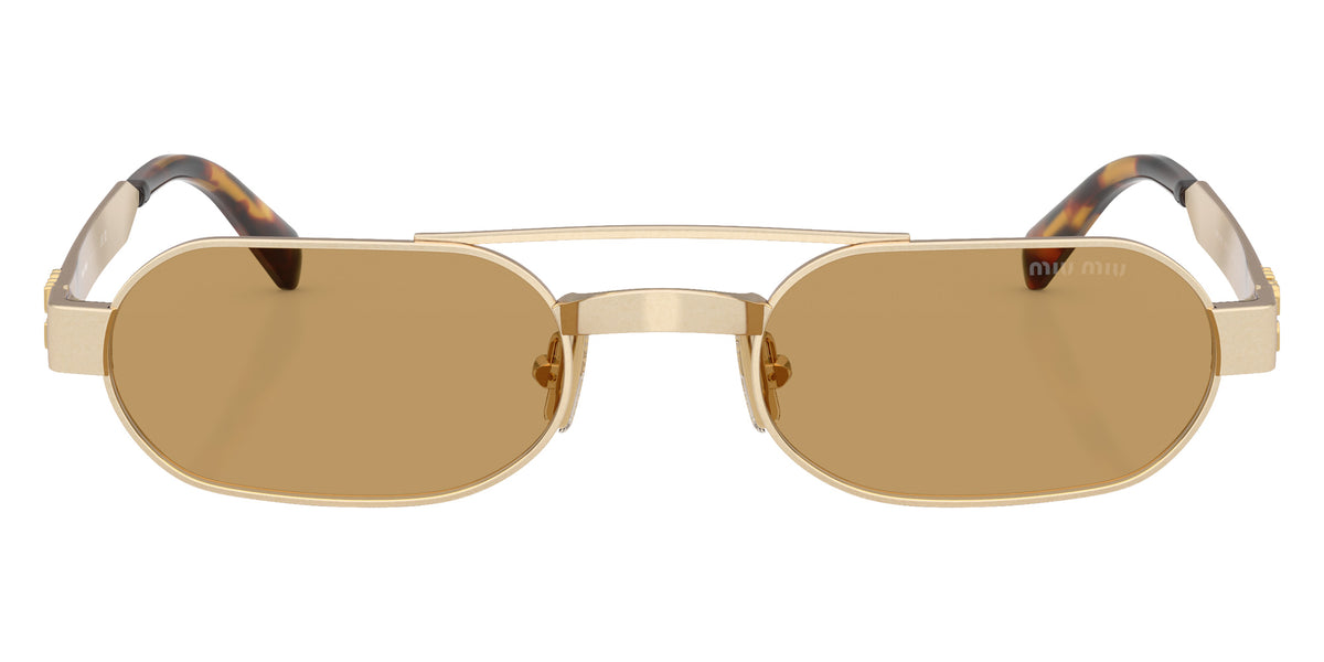 Miu Miu® MU B52S Sunglasses MU B52S 22M10Y 52 - Ancient Gold