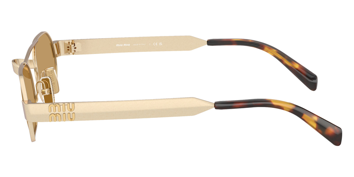 Miu Miu® MU B52S Sunglasses MU B52S 22M10Y 52 - Ancient Gold