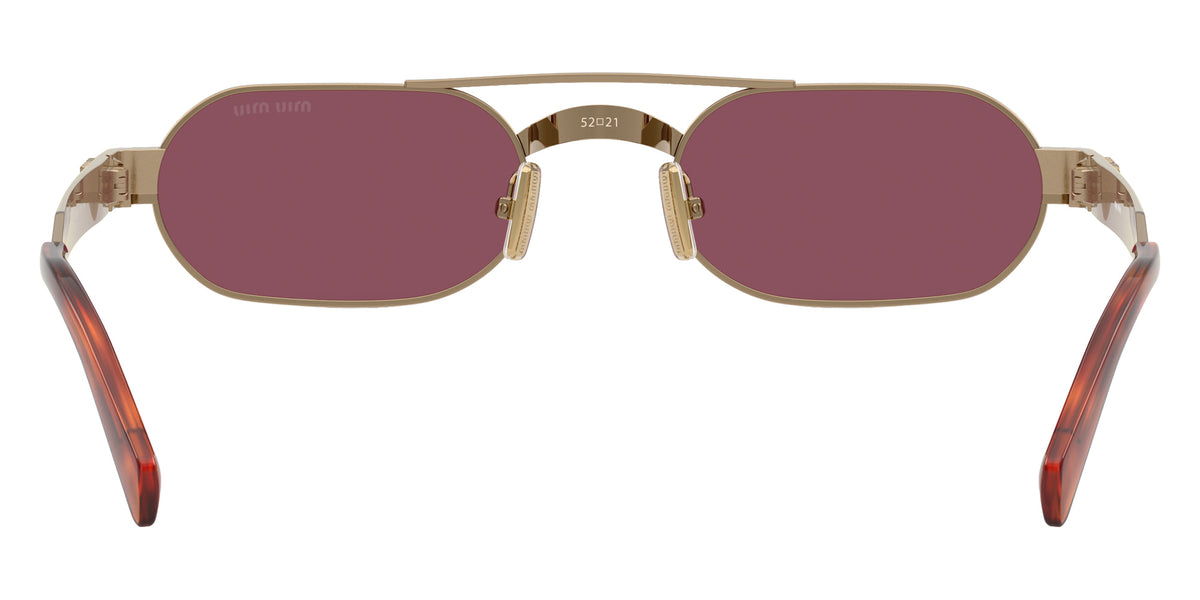 Miu Miu® MU B52S Sunglasses MU B52S 7OE30Y 52 - Brass