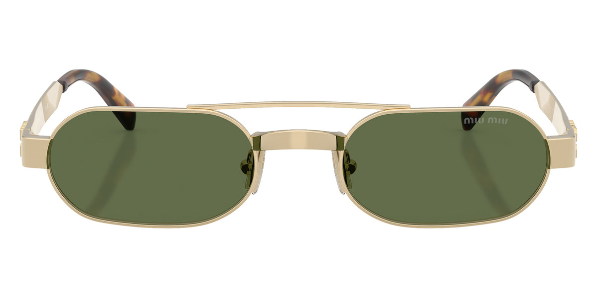 Miu Miu® MU B52S Sunglasses MU B52S ZVN71A 52 - Pale Gold