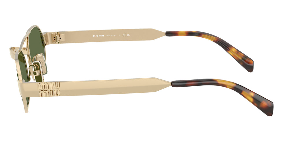 Miu Miu® MU B52S Sunglasses MU B52S ZVN71A 52 - Pale Gold