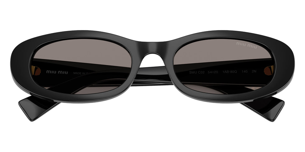 Miu Miu® MU C02S Sunglasses MU C02S 1AB80Q 54 - Black
