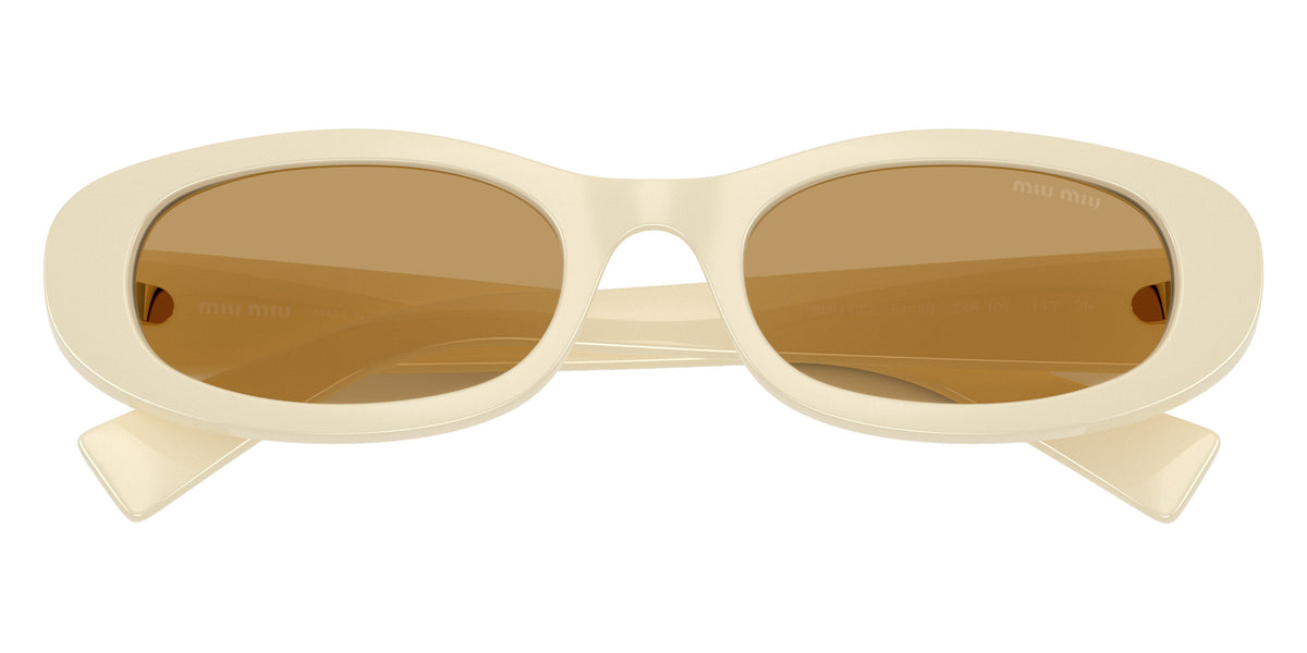 Miu Miu® MU C02S Sunglasses MU C02S 24R10Y 54 - Milk