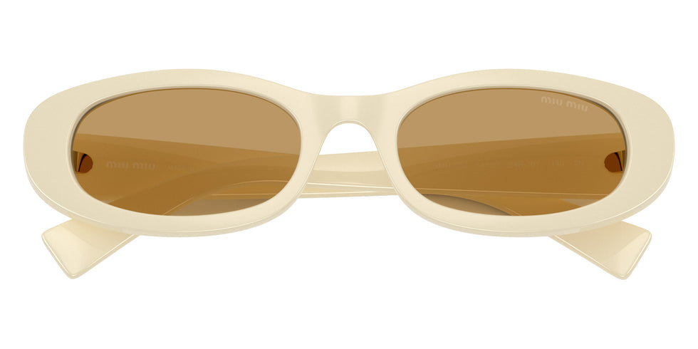 Miu Miu® MU C02S Sunglasses MU C02S 24R10Y 54 - Milk