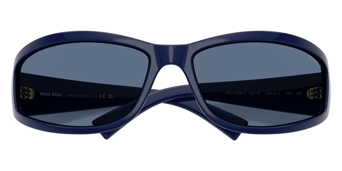 Miu Miu® MU C06SU Sunglasses MU C06SU 22N51A 69 - Blue