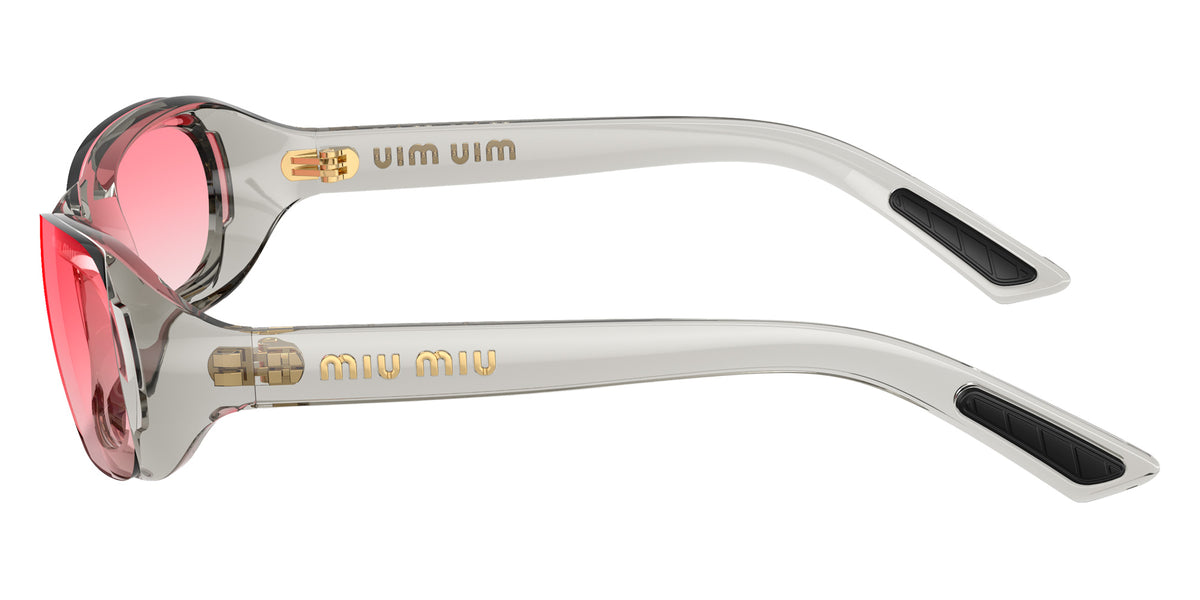 Miu Miu® MU C07SU Sunglasses MU C07SU 22T81E 62 - Transparent Grey