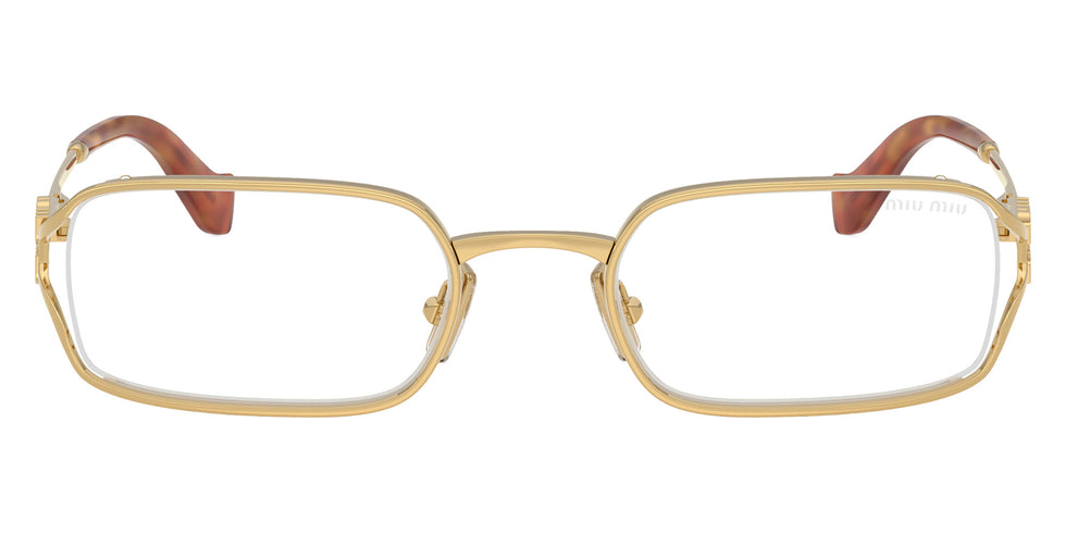 Miu Miu® MU C50S Sunglasses MU C50S 5AK10W 52 - Gold