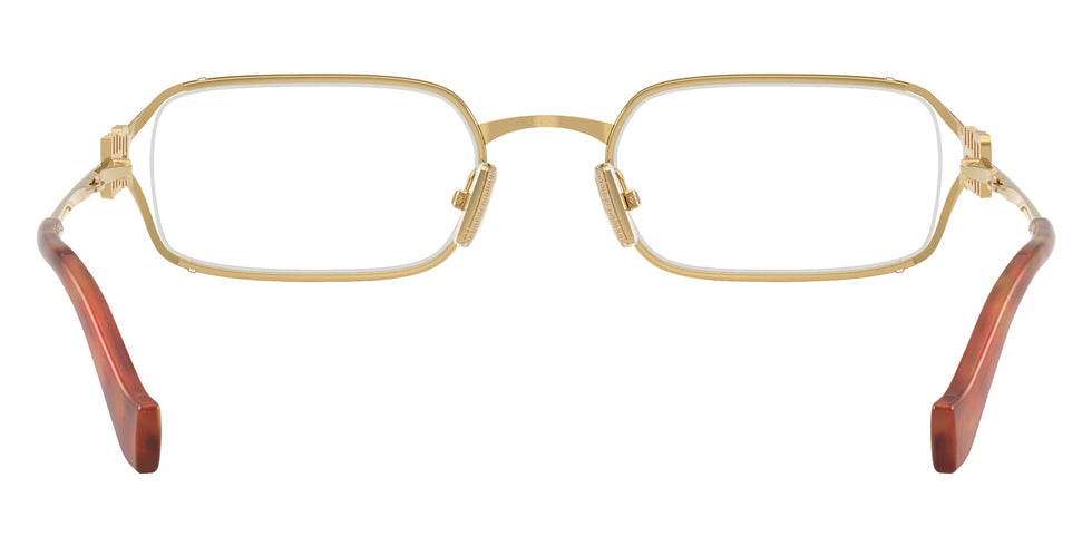Miu Miu® MU C50S Sunglasses MU C50S 5AK10W 52 - Gold