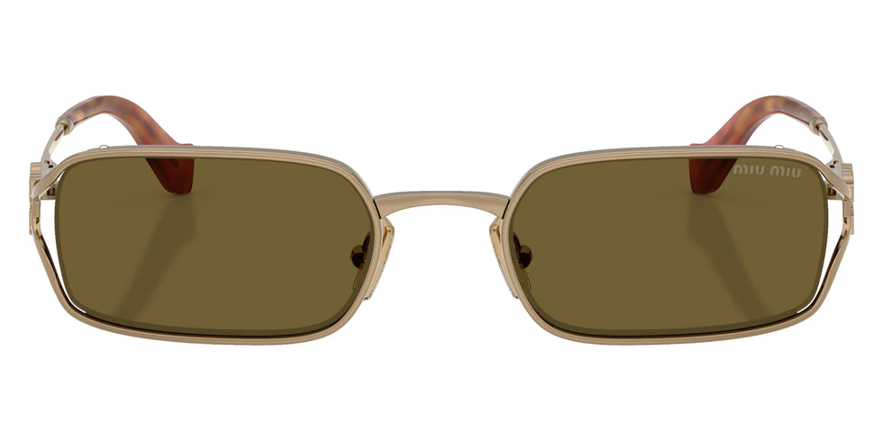 Miu Miu® MU C50S Sunglasses MU C50S 7OE09Z 52 - Old Gold