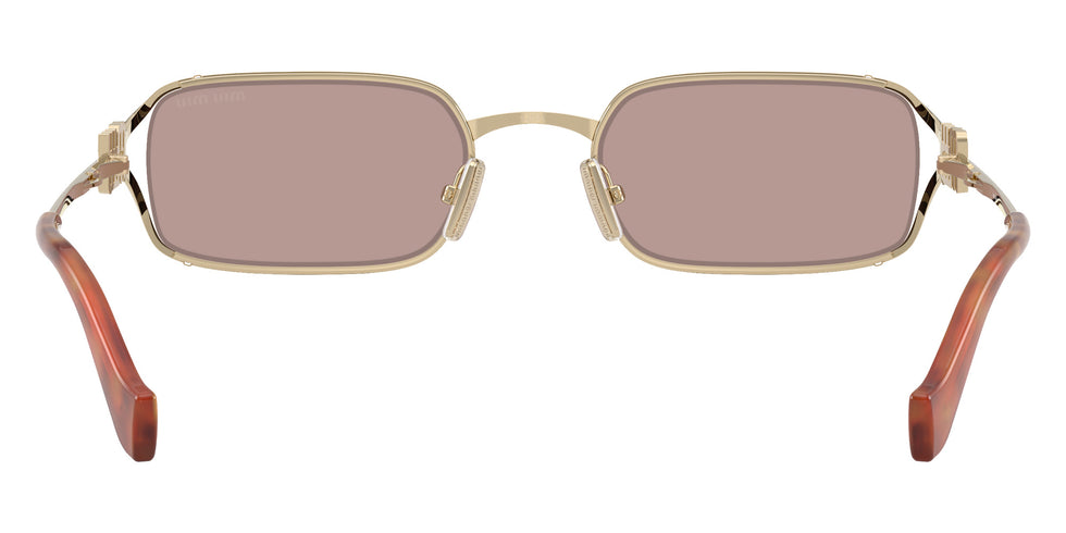 Miu Miu® MU C50S Sunglasses MU C50S ZVN20I 52 - Pale Gold