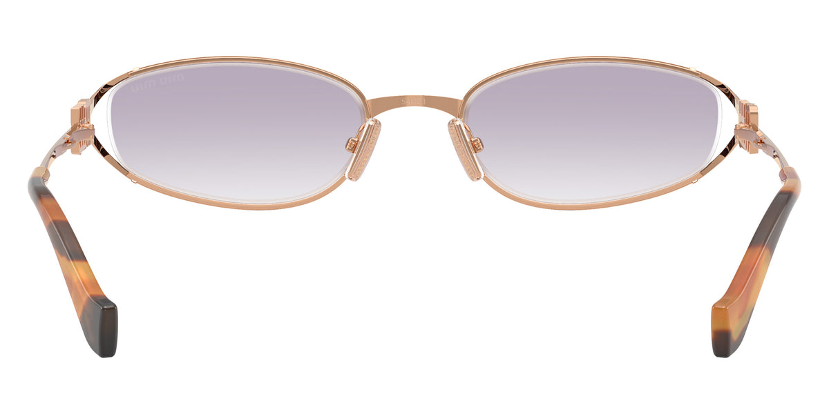 Miu Miu® MU C51S Sunglasses MU C51S ZVF04O 54 - Rose Gold