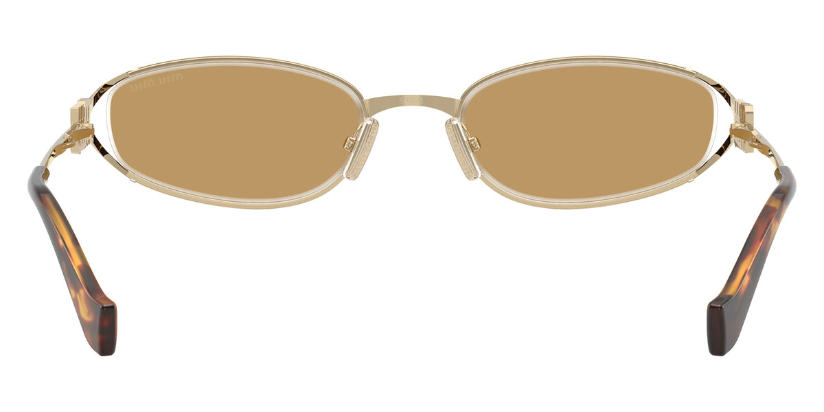 Miu Miu® MU C51S Sunglasses MU C51S ZVN10Y 54 - Pale Gold