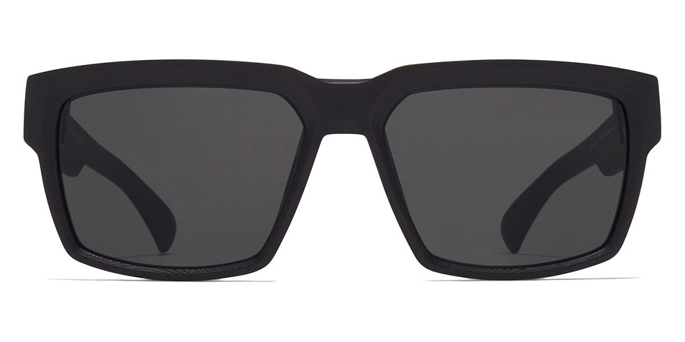 Mykita® MUSK MYK MUSK MD1 Pitch Black / Dark Grey Solid 58 - MD1 Pitch Black / Dark Grey Solid Sunglasses