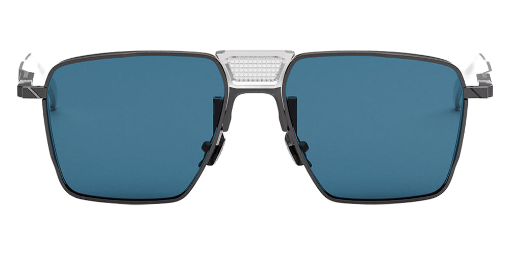 Movitra® Apex 12 MVT APEX 12 BRUSHED GUN METAL POLISHED COPPER 56 Sunglasses - Brushed Gun Metal & Polished Copper