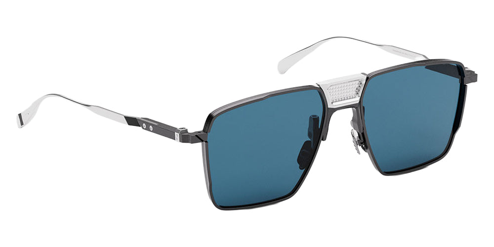 Movitra® Apex 12 MVT APEX 12 BRUSHED GUN METAL POLISHED COPPER 56 Sunglasses - Brushed Gun Metal & Polished Copper