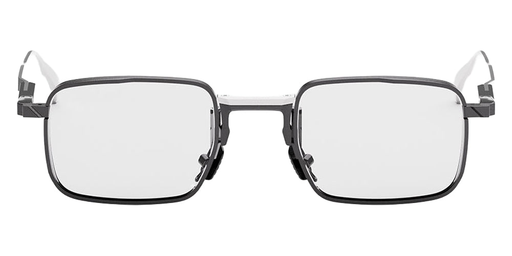 Movitra® Apex 13 MVT APEX 13 BRUSHED GUN METAL POLISHED SILVER 49 Eyeglasses - Brushed Gun Metal & Polished Silver