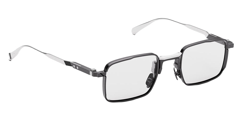 Movitra® Apex 13 MVT APEX 13 BRUSHED GUN METAL POLISHED SILVER 49 Eyeglasses - Brushed Gun Metal & Polished Silver