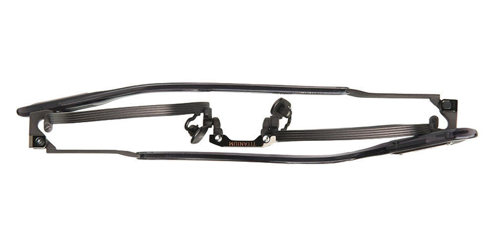 Movitra® Nexus 02 MVT NEXUS 02 CRYSTAL BLACK GUN 49 Eyeglasses - Crystal Black & Gun