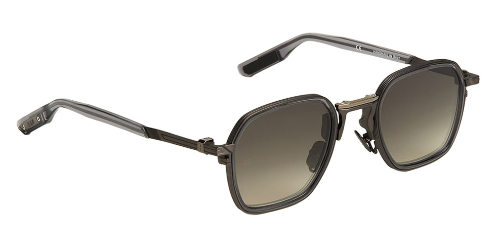 Movitra® Nexus 02 Sun MVT NEXUS 02 SUN CRYSTAL BLACK GUN 49 Sunglasses - Crystal Black & Gun