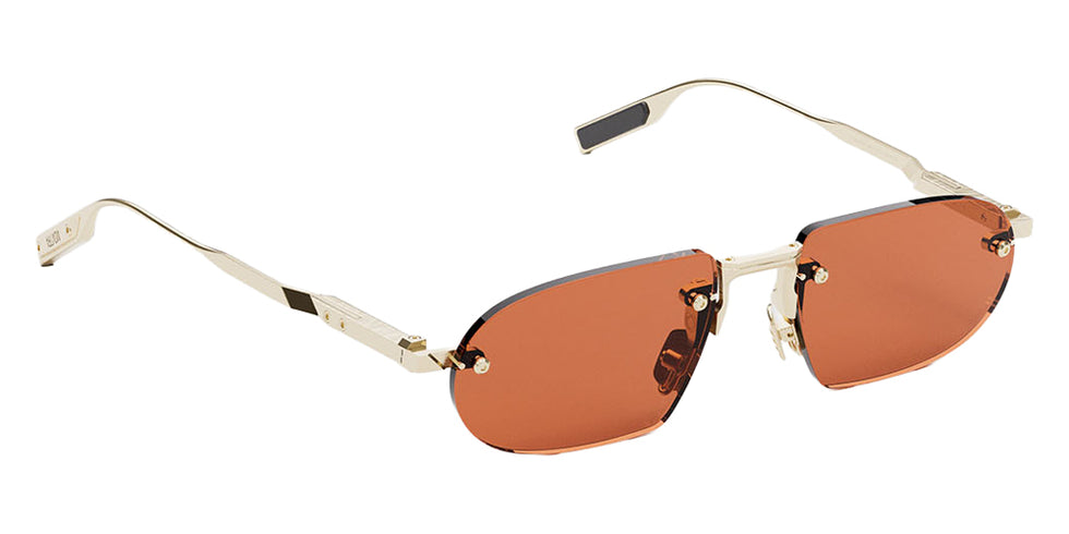 Movitra® Sine 02 Sun MVT SINE 02 SUN BRUSHED LIGHT GOLD METAL POLISHED LIGHT GOLD METAL 54 Sunglasses - Brushed Light Gold Metal & Polished Light Gold Metal