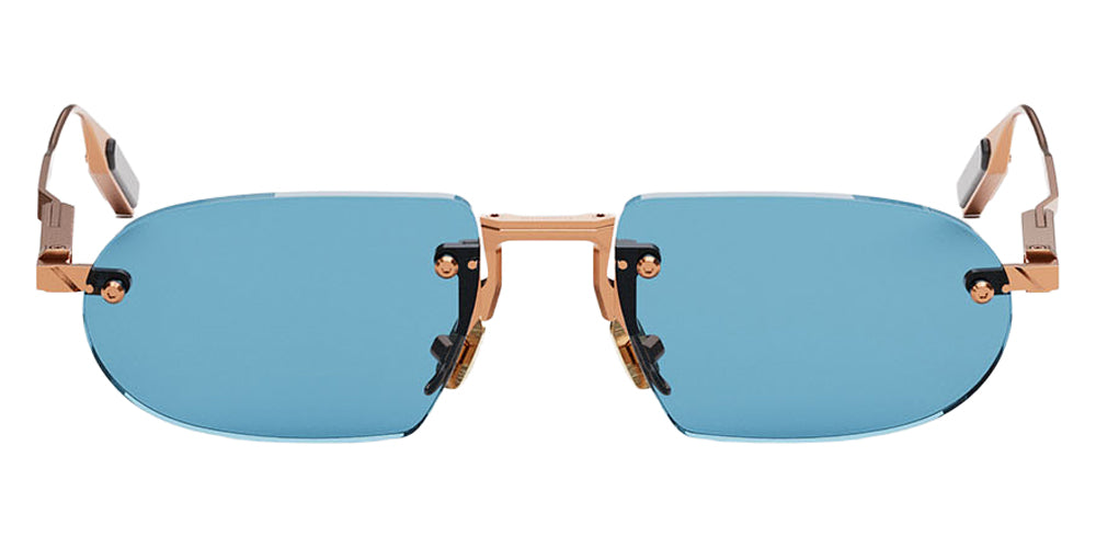 Movitra® Sine 02 Sun MVT SINE 02 SUN Brushed Copper / Polished Copper 54 Sunglasses - Brushed Copper & Polished Copper