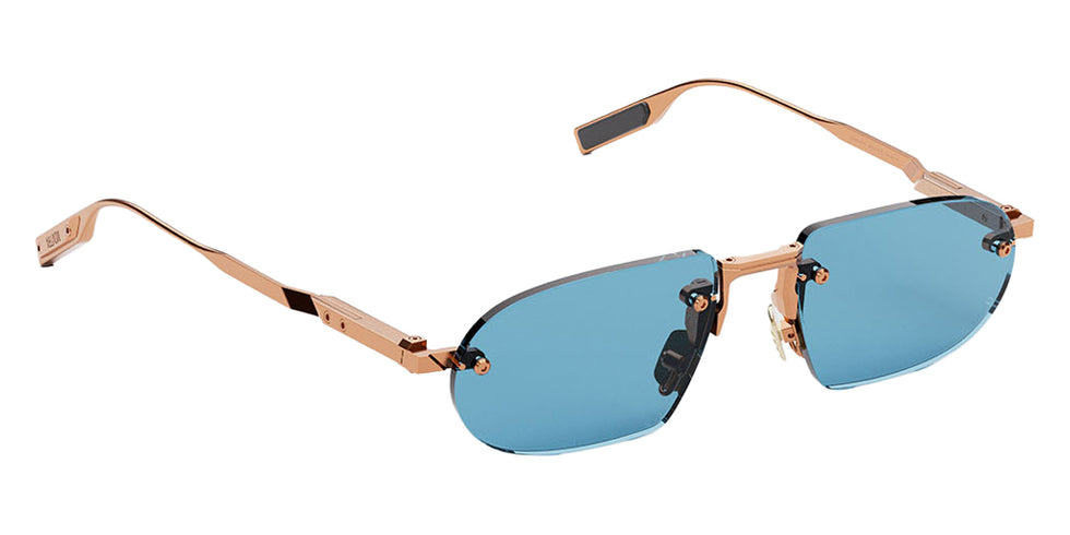 Movitra® Sine 02 Sun MVT SINE 02 SUN Brushed Copper / Polished Copper 54 Sunglasses - Brushed Copper & Polished Copper
