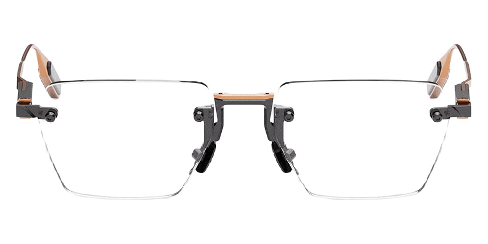 Movitra® Sine 03 MVT SINE 03 BRUSHED GUN METAL POLISHED COPPER 53 Eyeglasses - Brushed Gun Metal & Polished Copper