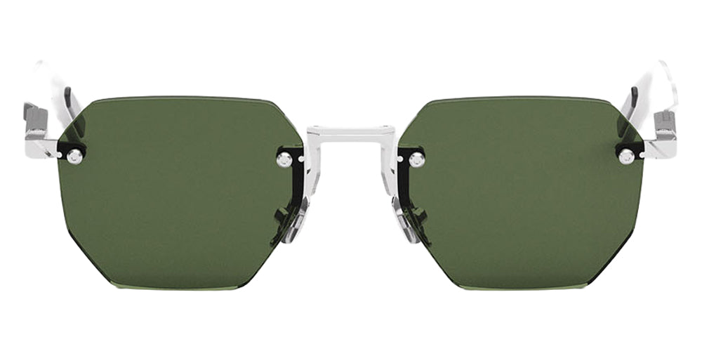 Movitra® Sine 01 Sun MVT SINE 01 SUN BRUSHED SILVER POLISHED SILVER 52 Sunglasses - Brushed Silver & Polished Silver