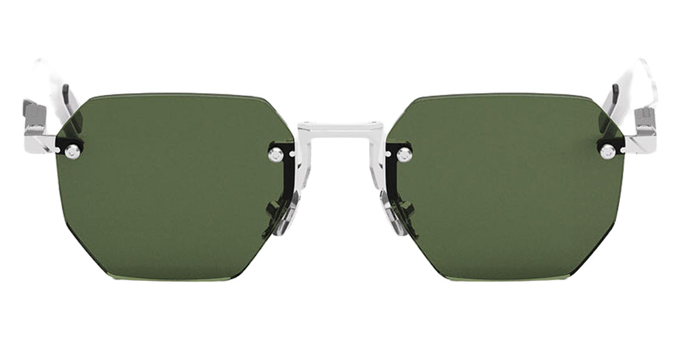 Movitra® Sine 01 Sun MVT SINE 01 SUN BRUSHED SILVER POLISHED SILVER 52 Sunglasses - Brushed Silver & Polished Silver