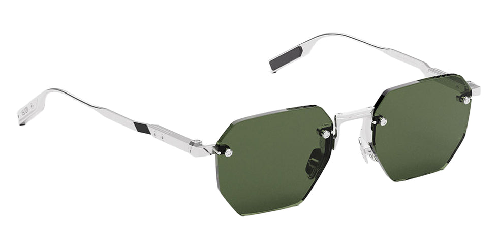 Movitra® Sine 01 Sun MVT SINE 01 SUN BRUSHED SILVER POLISHED SILVER 52 Sunglasses - Brushed Silver & Polished Silver