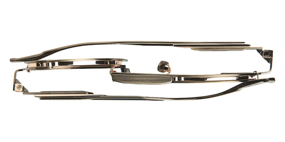 Movitra® Phaenomenon 02 MVT TRINITAS 04 BRUSHED GUN POLISHED LIGHT GOLD METAL 50 Sunglasses - Brushed Gun & Polished Light Gold Metal