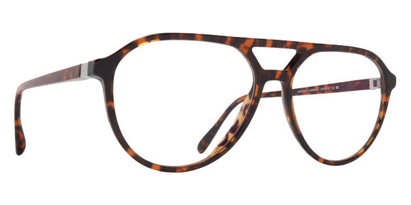 Mykita® ATINE MYK ATINE 10091559 - C222-Amber Havana/Pearl/Clear Eyeglasses