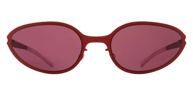 Mykita® BEAR MYK BEAR 10090216 - Burnt Orange/Bordeaux Solid Sunglasses