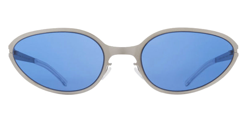 Mykita® BEAR MYK BEAR 10090219 - Matte Silver/Cobalt Solid Sunglasses