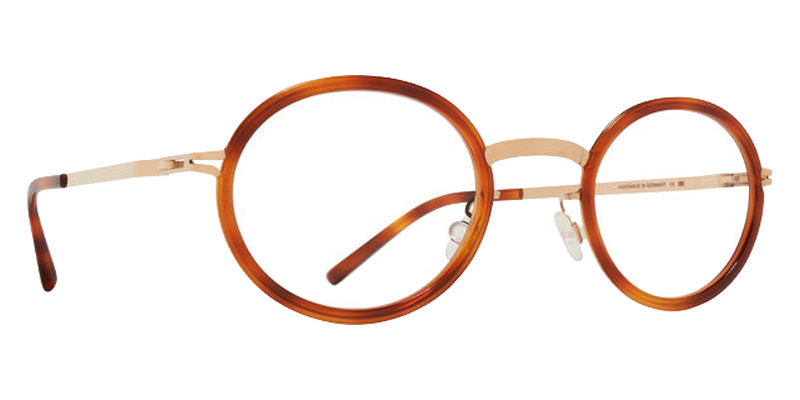 Mykita® BERTHOLD MYK BERTHOLD 10089687 - A99-Champagnegold/Soft Havana/Clear Eyeglasses