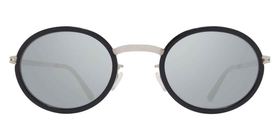 Mykita® BERTHOLD Sunglasses MYK BERTHOLD A81 Shiny Silver/Black/Silver Flash CAT3 47 - A81 Shiny Silver/Black/Silver Flash (CAT3)